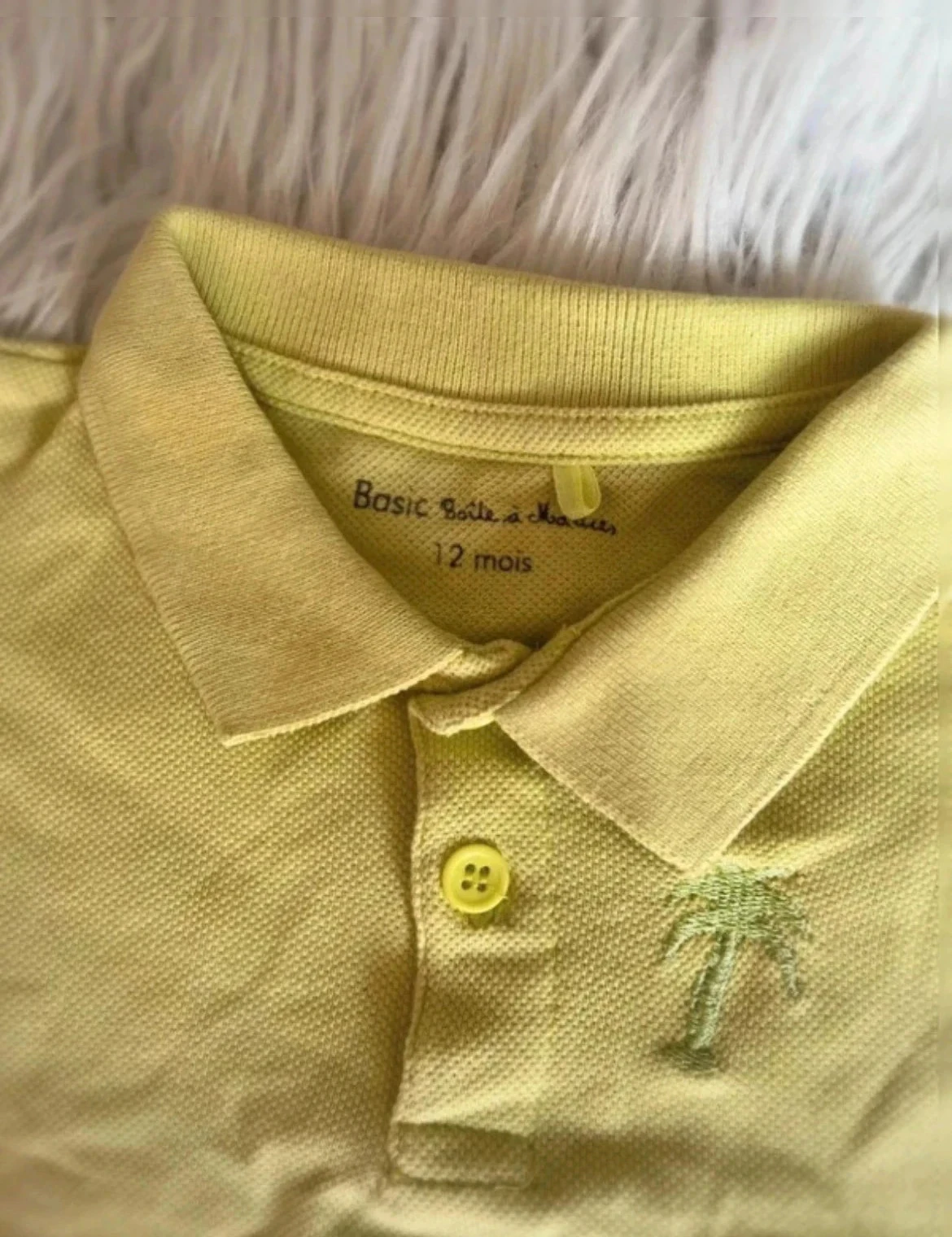 Polo bebé anís verde – Boîte À Malices – 12 mois – photo 2